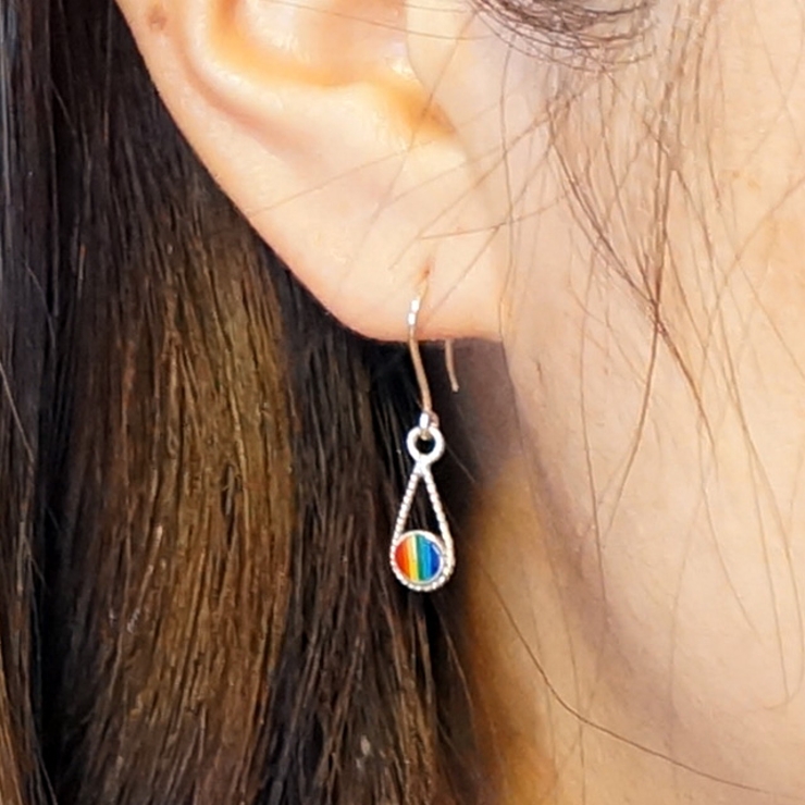 シルバーピアス ドロップ しずく型[品番：YUKA0007541]｜YUKATAN