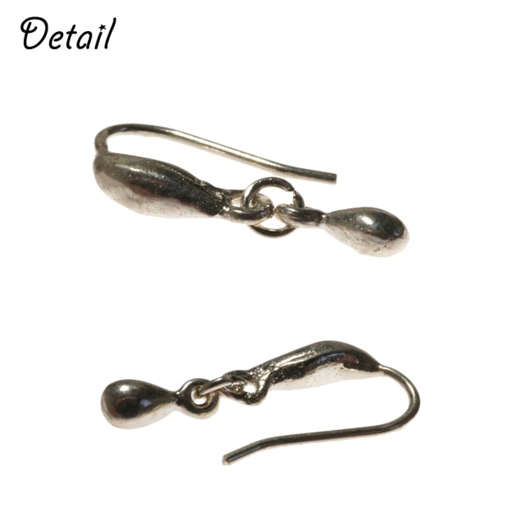 シルバーピアス ドロップ しずく型 | YUKATANゆかたん | 詳細画像3 