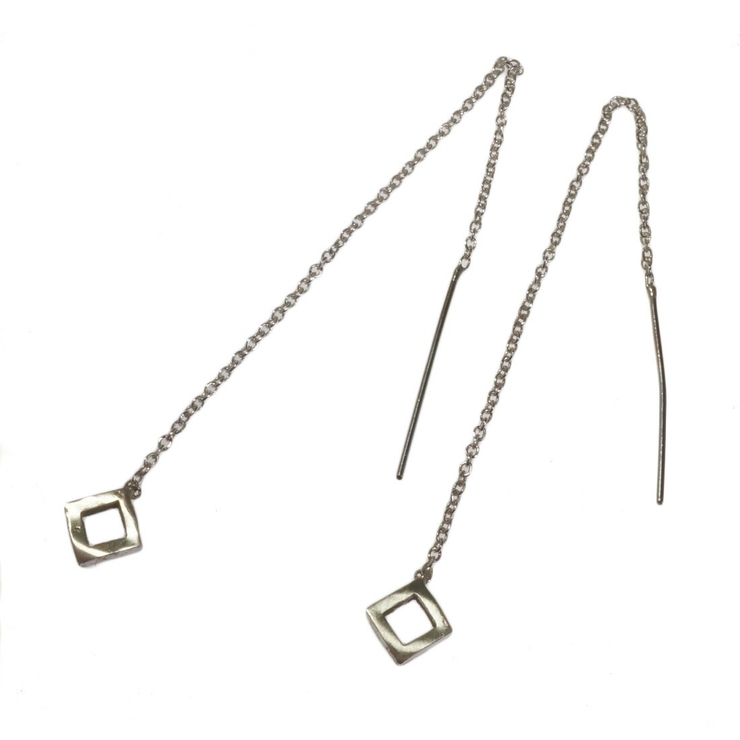 シルバーピアス アメリカンピアス チェーンピアス[品番