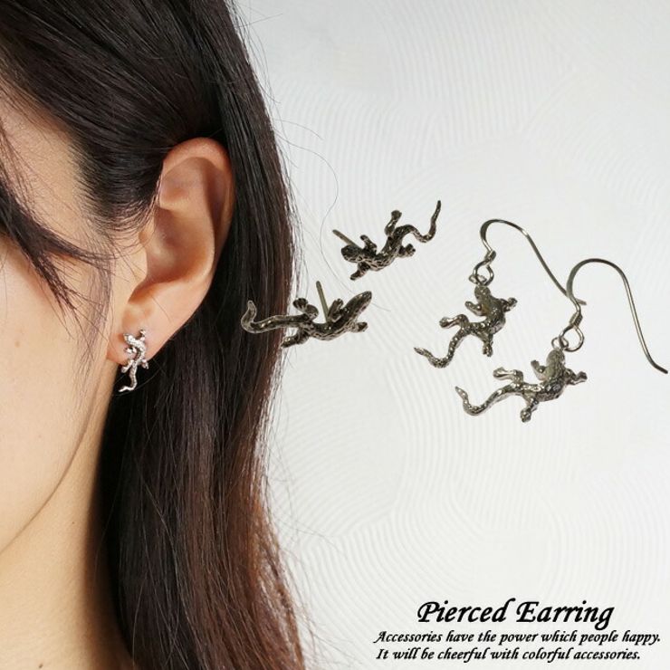 シルバーピアス スタッドピアス フックピアス | YUKATANゆかたん | 詳細画像1 