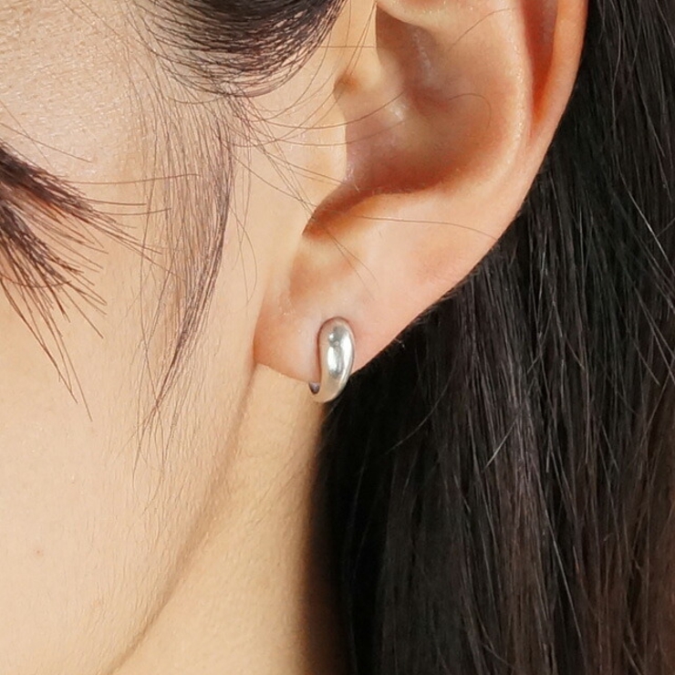 シルバーピアス スタッドピアス ドロップ | YUKATANゆかたん | 詳細画像4 