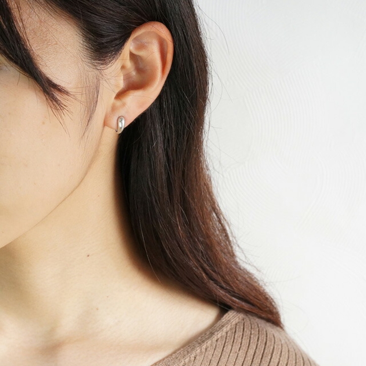 シルバーピアス スタッドピアス ドロップ | YUKATANゆかたん | 詳細画像5 