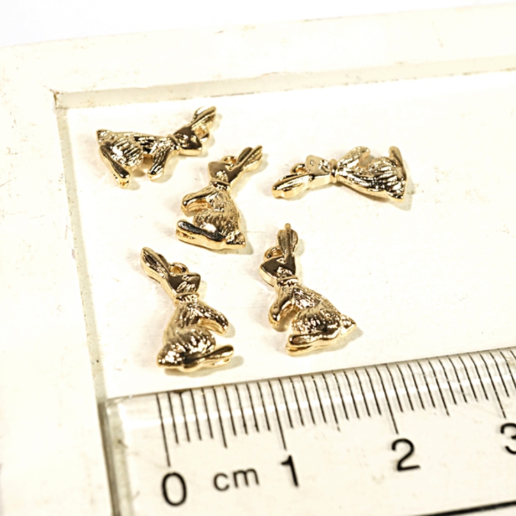 ウサギ ゴールド アンティークゴールド | YUKATANゆかたん | 詳細画像1 