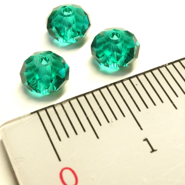 ガラスビーズ 多面体 グリーン | YUKATANゆかたん | 詳細画像2 