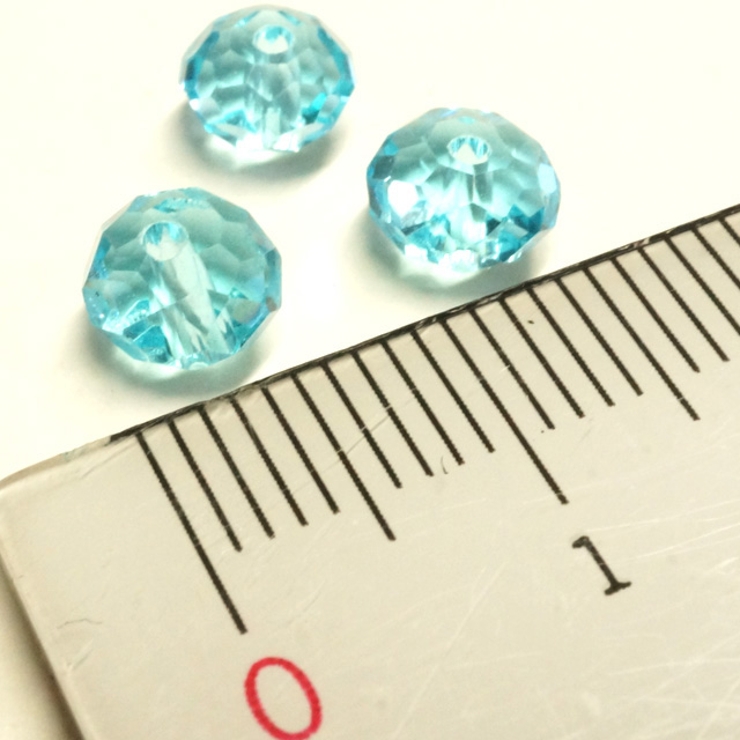 ガラスビーズ 多面体 ライトブルー | YUKATANゆかたん | 詳細画像2 