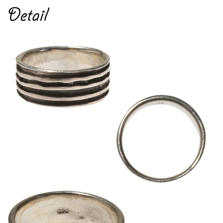 シルバーリング 指輪 ストライプ | YUKATANゆかたん | 詳細画像3 