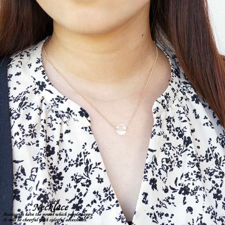 レディースネックレス チェーンネックレス 天然石 | YUKATANゆかたん | 詳細画像1 