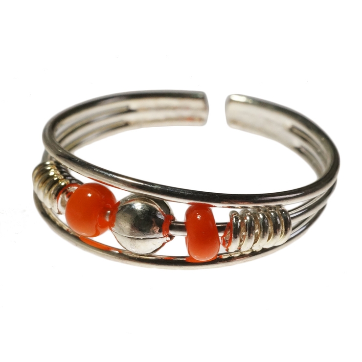 フリーサイズリング トゥリング カラフルビーズ | YUKATANゆかたん | 詳細画像8 