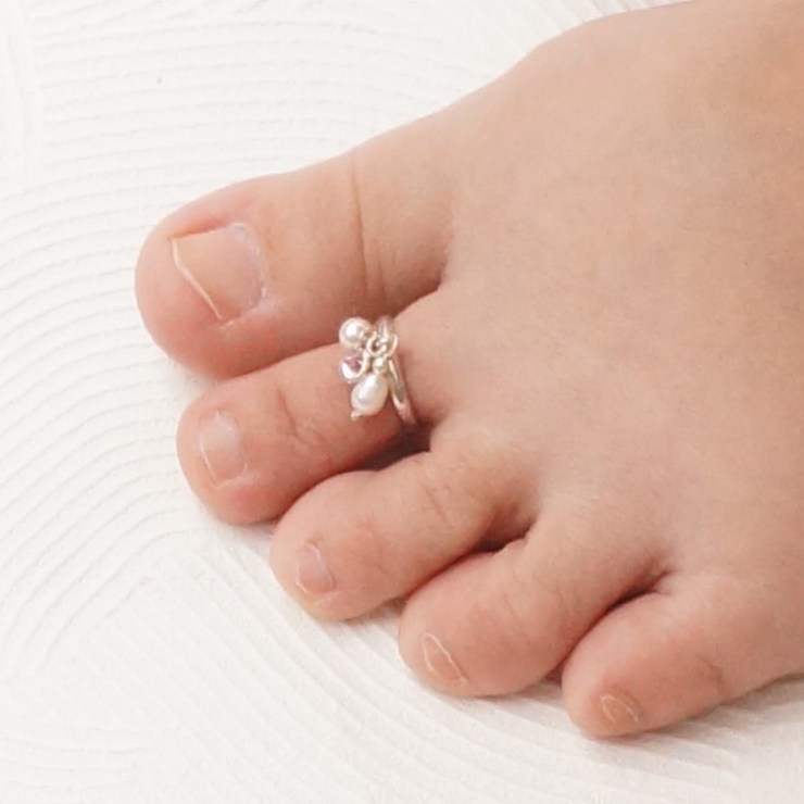 フリーサイズリング トゥリング 淡水パール | YUKATANゆかたん | 詳細画像4 