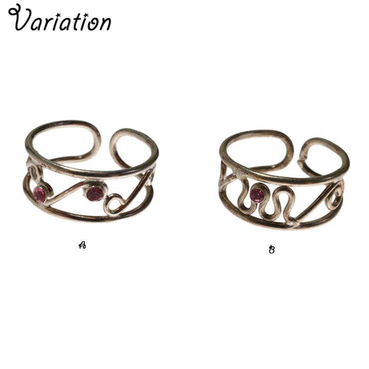 フリーサイズリング トゥリング ぐるぐる | YUKATANゆかたん | 詳細画像2 