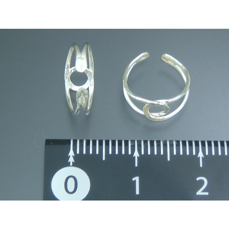 イヤーカフ シルバー925 くるっとワイヤーイヤーカフス | YUKATANゆかたん | 詳細画像3 