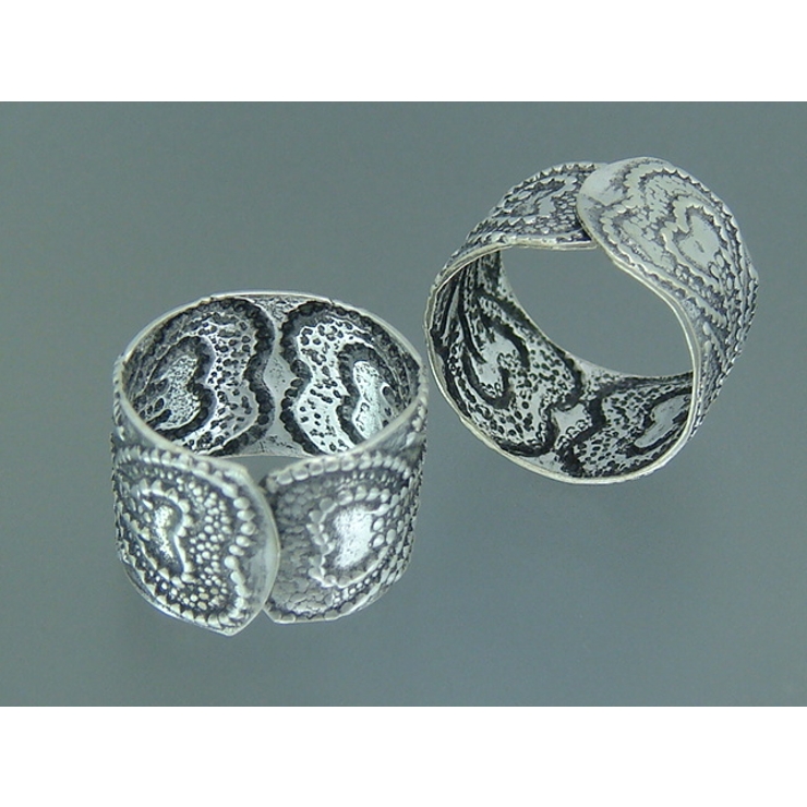 イヤーカフ シルバー925 模様を見ているだけでワクワクしちゃうイヤーカフス | YUKATANゆかたん | 詳細画像2 