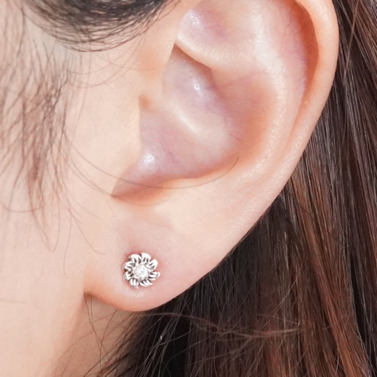 ピアス silver925 花 | YUKATANゆかたん | 詳細画像7 