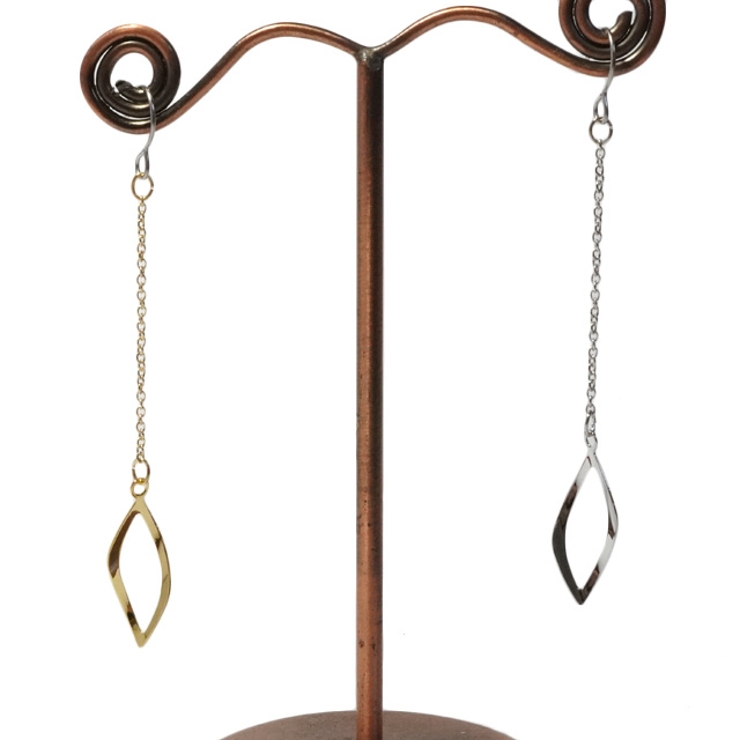 ピアス チェーン 葉っぱ | YUKATANゆかたん | 詳細画像2 