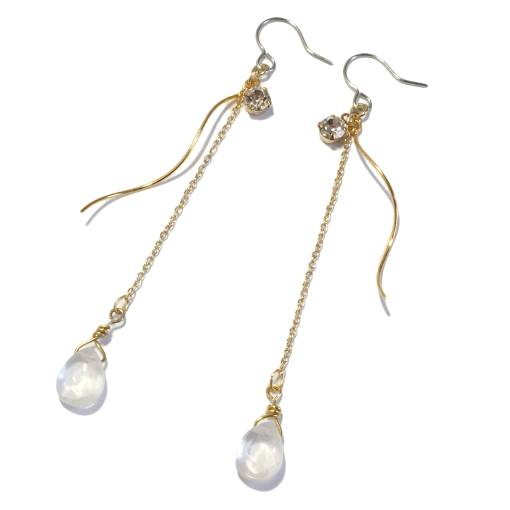 レディースピアス ドロップ 雫 | YUKATANゆかたん | 詳細画像9 