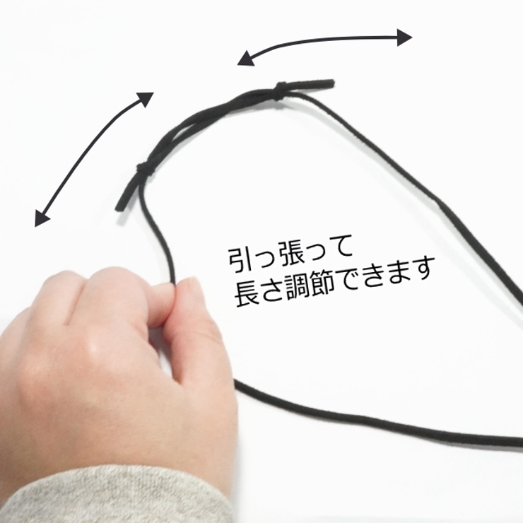 T482 クリスタル風ペンダントネックレス SLIDE LARIAT NECKLACE(2JN1095)K10 ネックレス｜スター