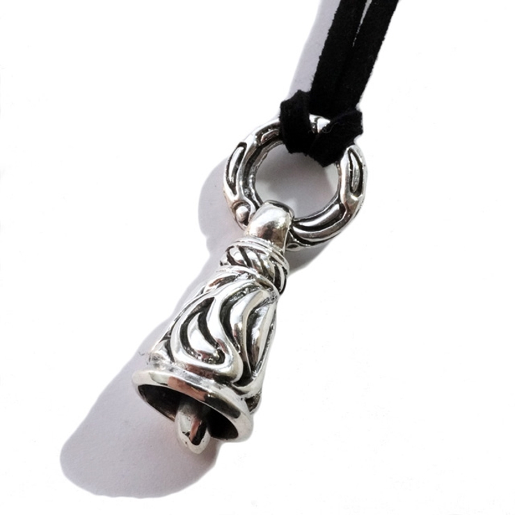 【使い勝手の良い】 ベル 鈴 （ラプラ 銀の鐘[品番：YUKA0008508]｜laplateriashu ペンダントトップ、チャーム