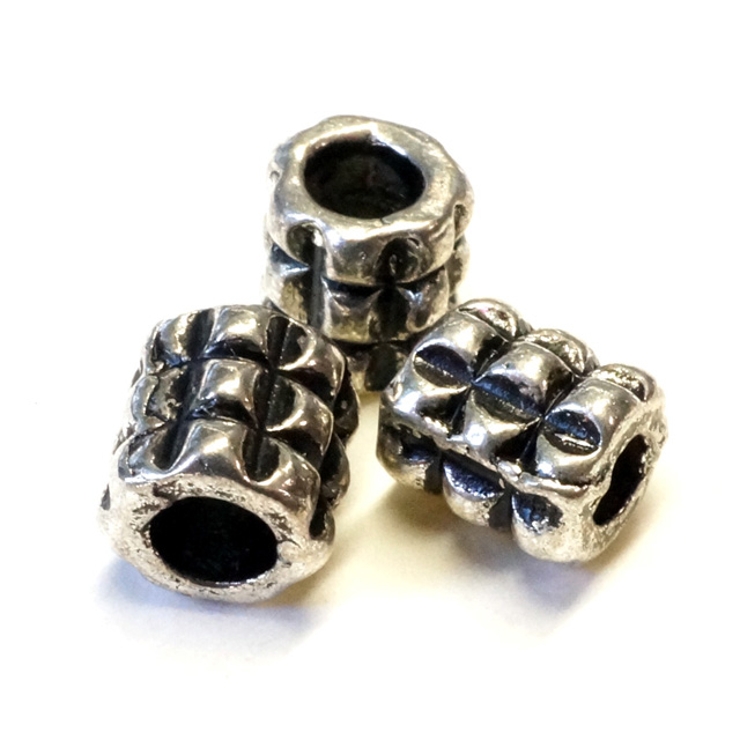 合金ビーズ でこぼこ バレル | YUKATANゆかたん | 詳細画像1 