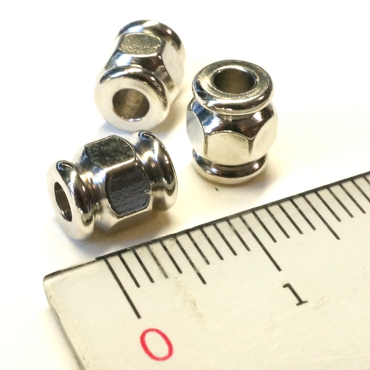 真鍮ビーズ ツヤ バレル | YUKATANゆかたん | 詳細画像2 