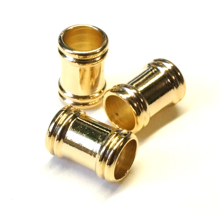 真鍮ビーズ ツヤ バレル | YUKATANゆかたん | 詳細画像1 