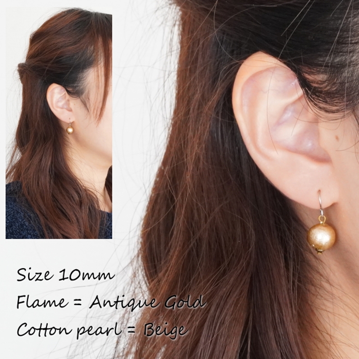 10mm球 ピアス 金属アレルギー | YUKATANゆかたん | 詳細画像7 