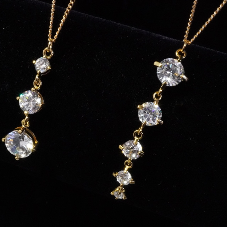 ネックレス キュービックジルコニア チェーンネックレス | YUKATANゆかたん | 詳細画像2 