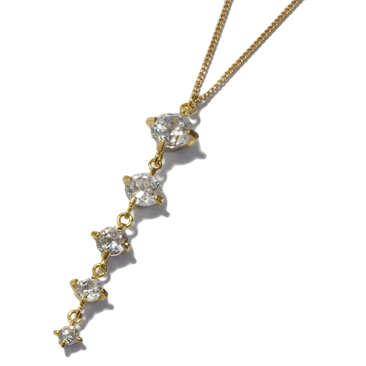 ネックレス キュービックジルコニア チェーンネックレス | YUKATANゆかたん | 詳細画像10 