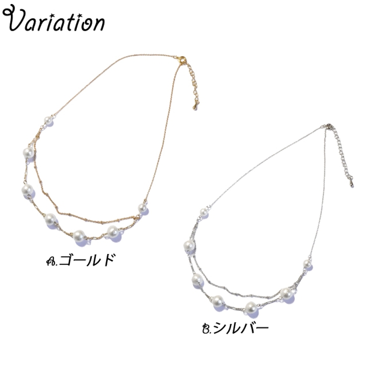 レディースネックレス チェーンネックレス コットンパール | YUKATANゆかたん | 詳細画像3 