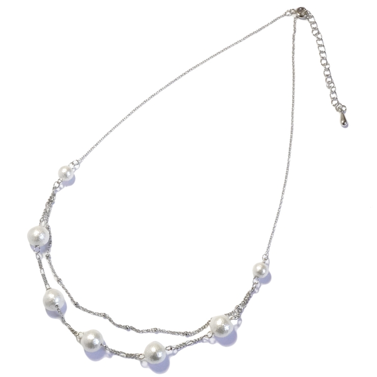 レディースネックレス チェーンネックレス コットンパール | YUKATANゆかたん | 詳細画像10 