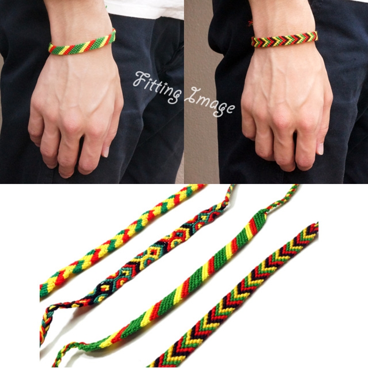 ミサンガ ラスタカラー プロミスリング 夏アクセ ブレスレット アクセサリー 品番 Yuka Yukatanゆかたん ユカタン のレディースファッション通販 Shoplist ショップリスト