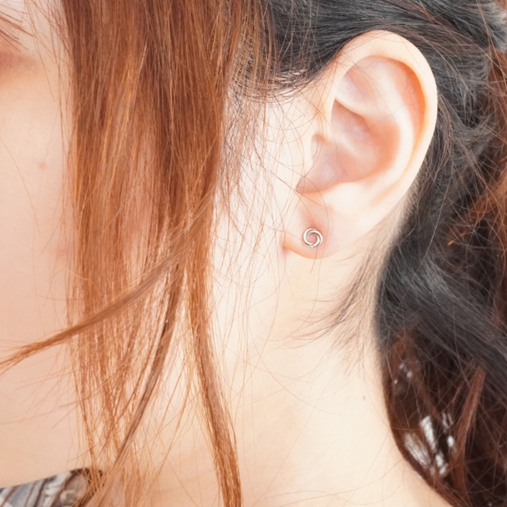 シルバーピアス スタッドピアス 丸[品番：YUKA0008253]｜YUKATAN