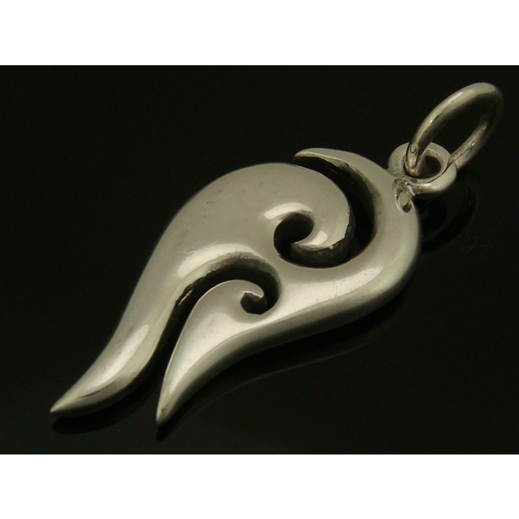 シルバー925 曲線が美しいボリュームのあるペンダントトップ 【ペンダントヘッド | laplateriashu  | 詳細画像1 