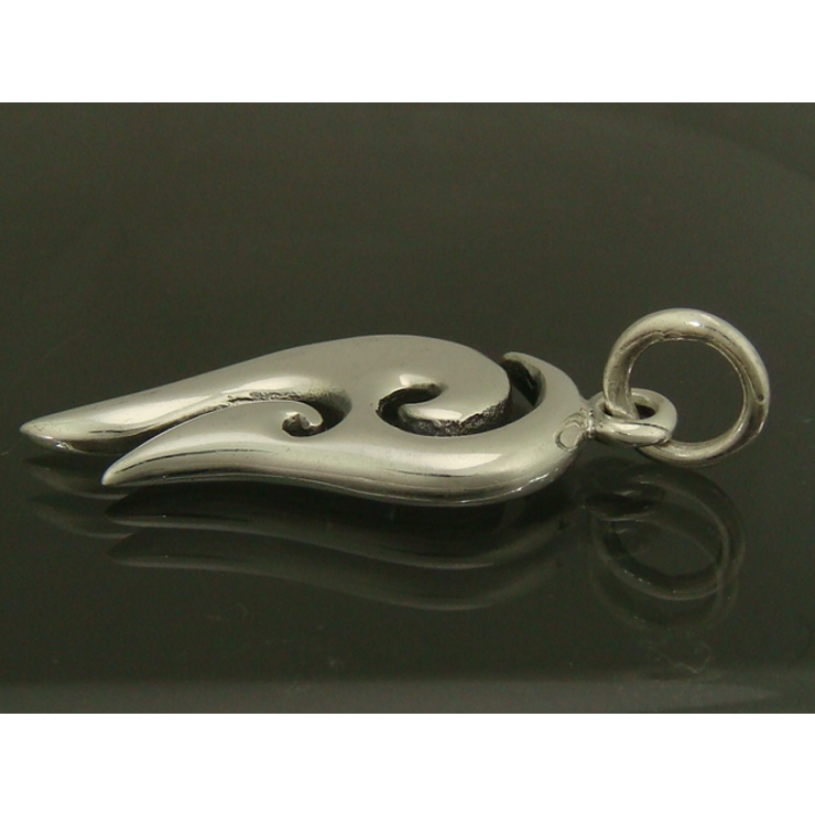 シルバー925 曲線が美しいボリュームのあるペンダントトップ 【ペンダントヘッド | laplateriashu  | 詳細画像3 