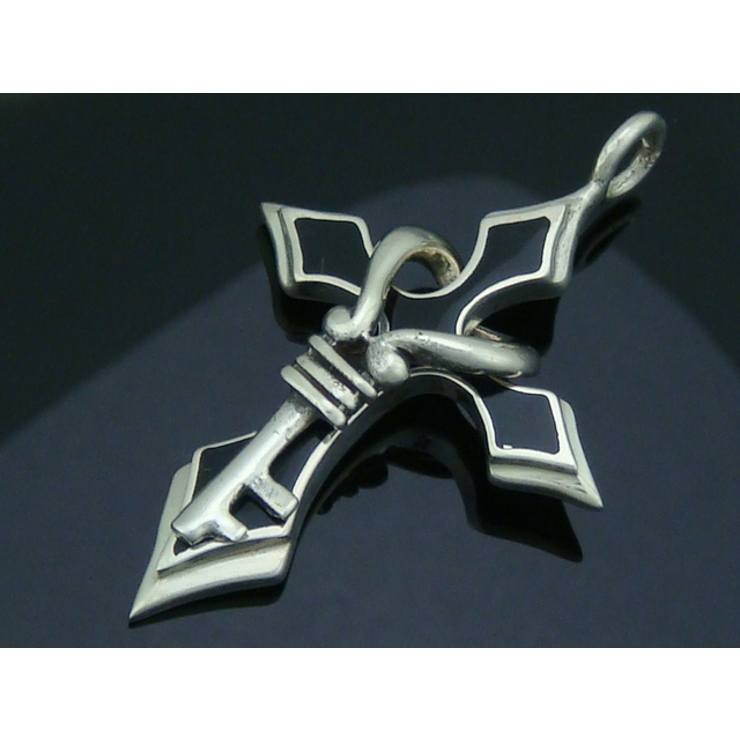 シルバー925 クロスのペンダントヘッド＋クロス36 【ペンダントヘッド | laplateriashu  | 詳細画像1 