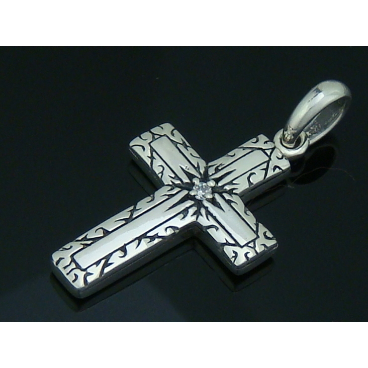 シルバー925 クロスのペンダントヘッド＋クロス37 アクセサリー | laplateriashu  | 詳細画像1 