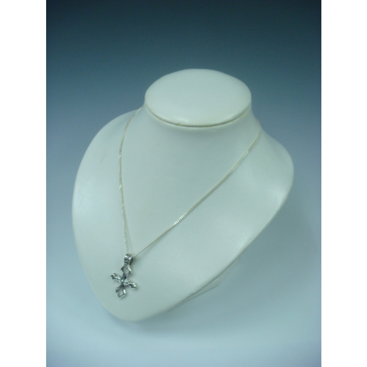 シルバー925！空洞になっていて立体的なクロス十字架ペンダントヘッド60 【ペン… | laplateriashu  | 詳細画像3 