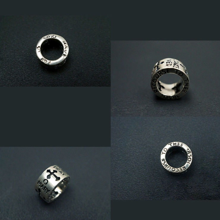 シルバー925 リング型ペンダントヘッド【シルバー製 クロス | laplateriashu  | 詳細画像2 