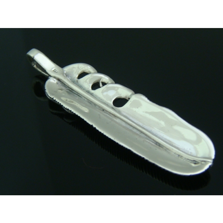 シルバー925メンズペンダントトップ！フェザー8 【羽根 ペンダントヘッド | laplateriashu  | 詳細画像2 