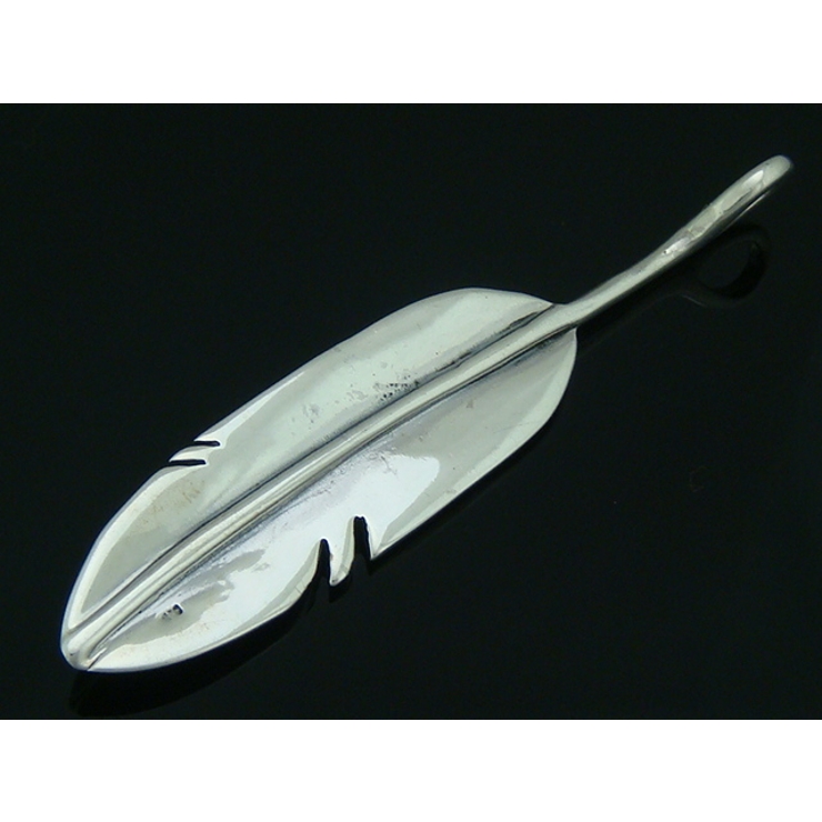 シルバー925 フェザー11 【ペンダントヘッド | laplateriashu  | 詳細画像2 