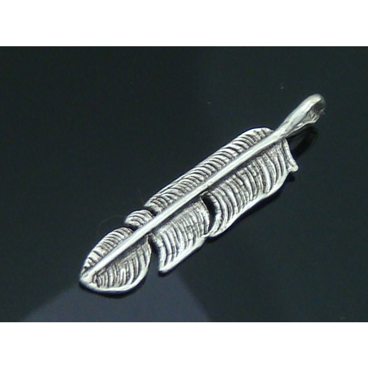 シルバー925 フェザー17 【ペンダントヘッド | laplateriashu  | 詳細画像1 