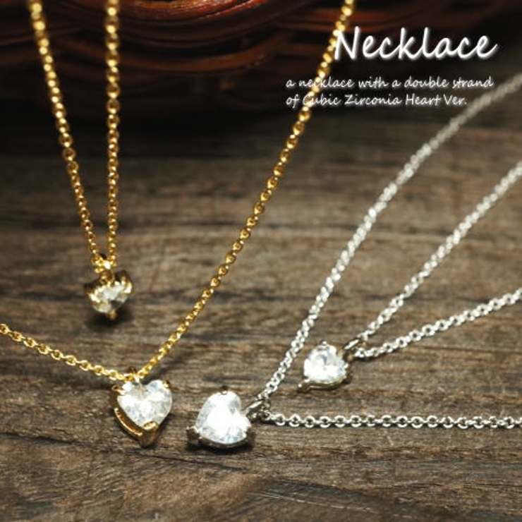 オニキス5mmハートネックレス/5mm heart necklace
