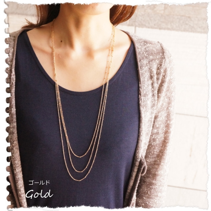 ゆゆ様　ネックレス　3点 BEAUTY＆YOUTH UNITED ARROWS ネックレス イビツ ハート 3連ネックレス