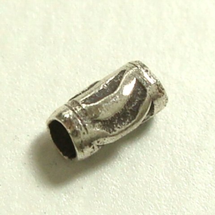 シルバーパーツ10個で1セット 直径1 4ｍｍタイプで小さく月のような模様が描か… | YUKATANゆかたん | 詳細画像2 