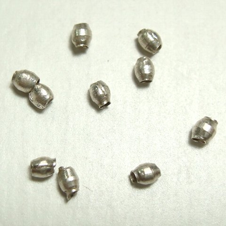 シルバーパーツ10個で1セット 直径1 3ｍｍタイプでシンプルな小さいシルバー9… | YUKATANゆかたん | 詳細画像1 