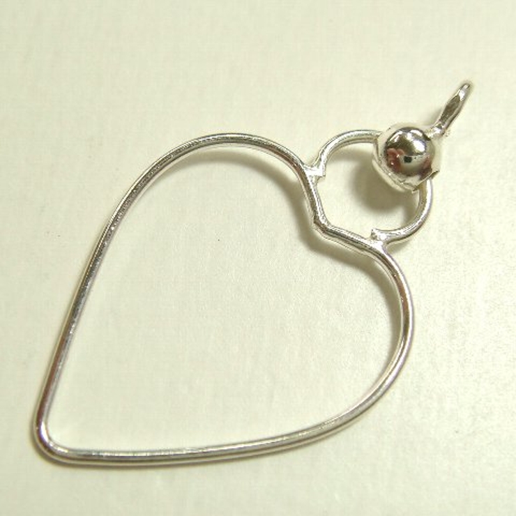 シルバーパーツ1個で1セット 横幅13 83ｍｍ×高さ24 | YUKATANゆかたん | 詳細画像1 