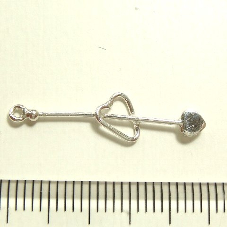 シルバーパーツ2個で1セット 横幅6 03ｍｍ×高さ25 | YUKATANゆかたん | 詳細画像3 