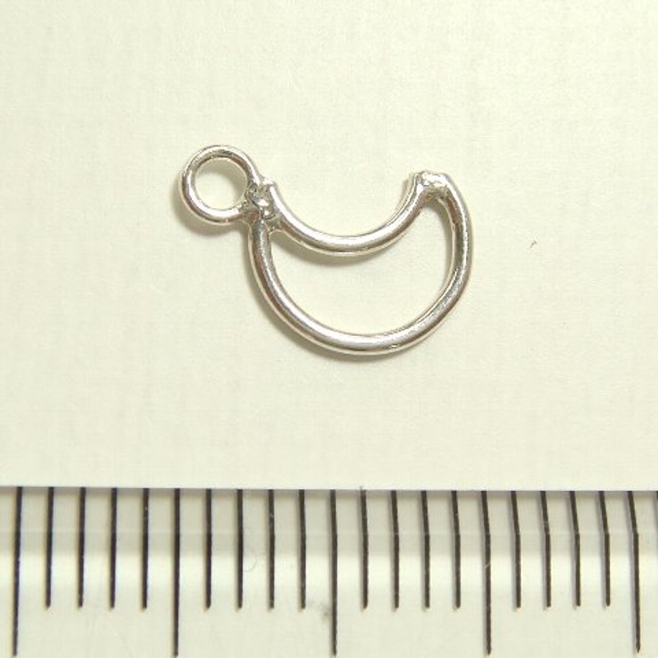 シルバーパーツ2個で1セット 横幅7 15mm×高さ10 | YUKATANゆかたん | 詳細画像3 