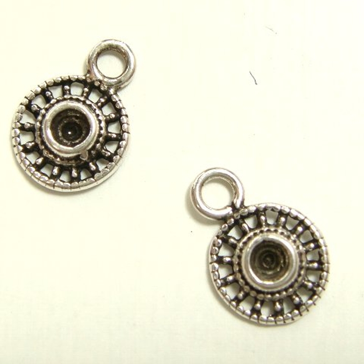 シルバーパーツ2個で1セット 横幅5 48mm×高さ7 | YUKATANゆかたん | 詳細画像1 