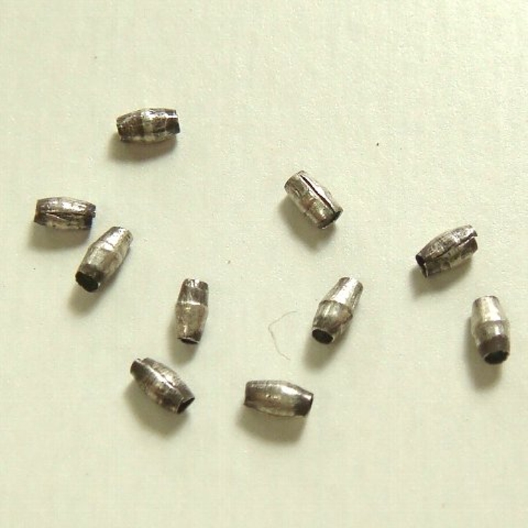 シルバーパーツ10個で1セット 直径1 2ｍｍタイプでシンプルな小さいシルバー9… | YUKATANゆかたん | 詳細画像1 