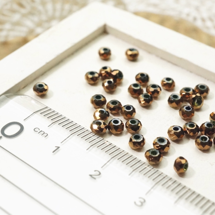 ボタンカットビーズ2 2x3 5mm | YUKATANゆかたん | 詳細画像1 